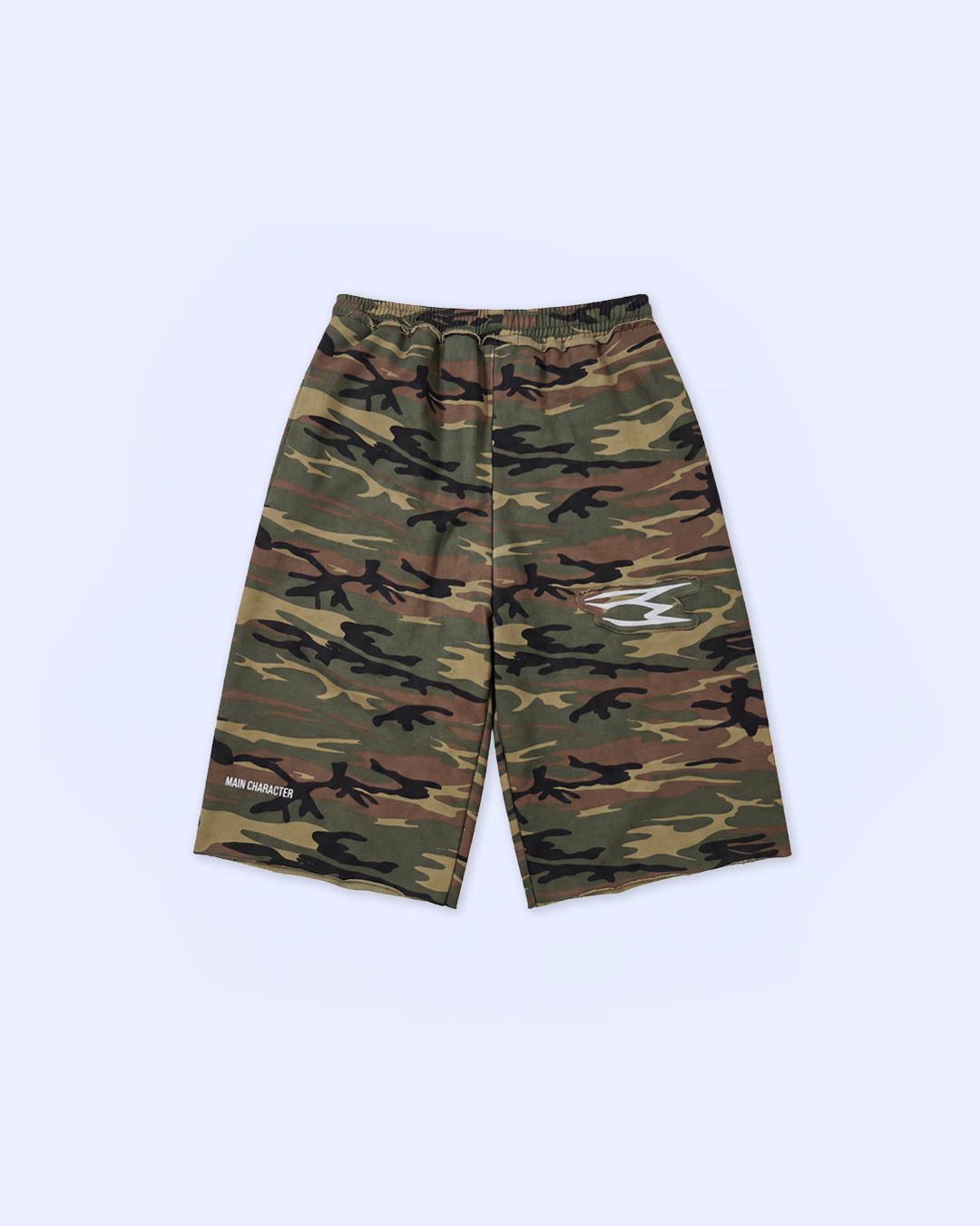 CAMO COTTOM JORTS