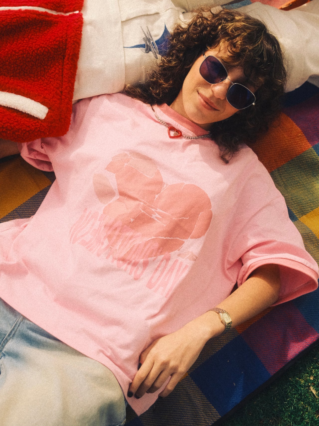 Broken Glass T-Shirt (Pink)