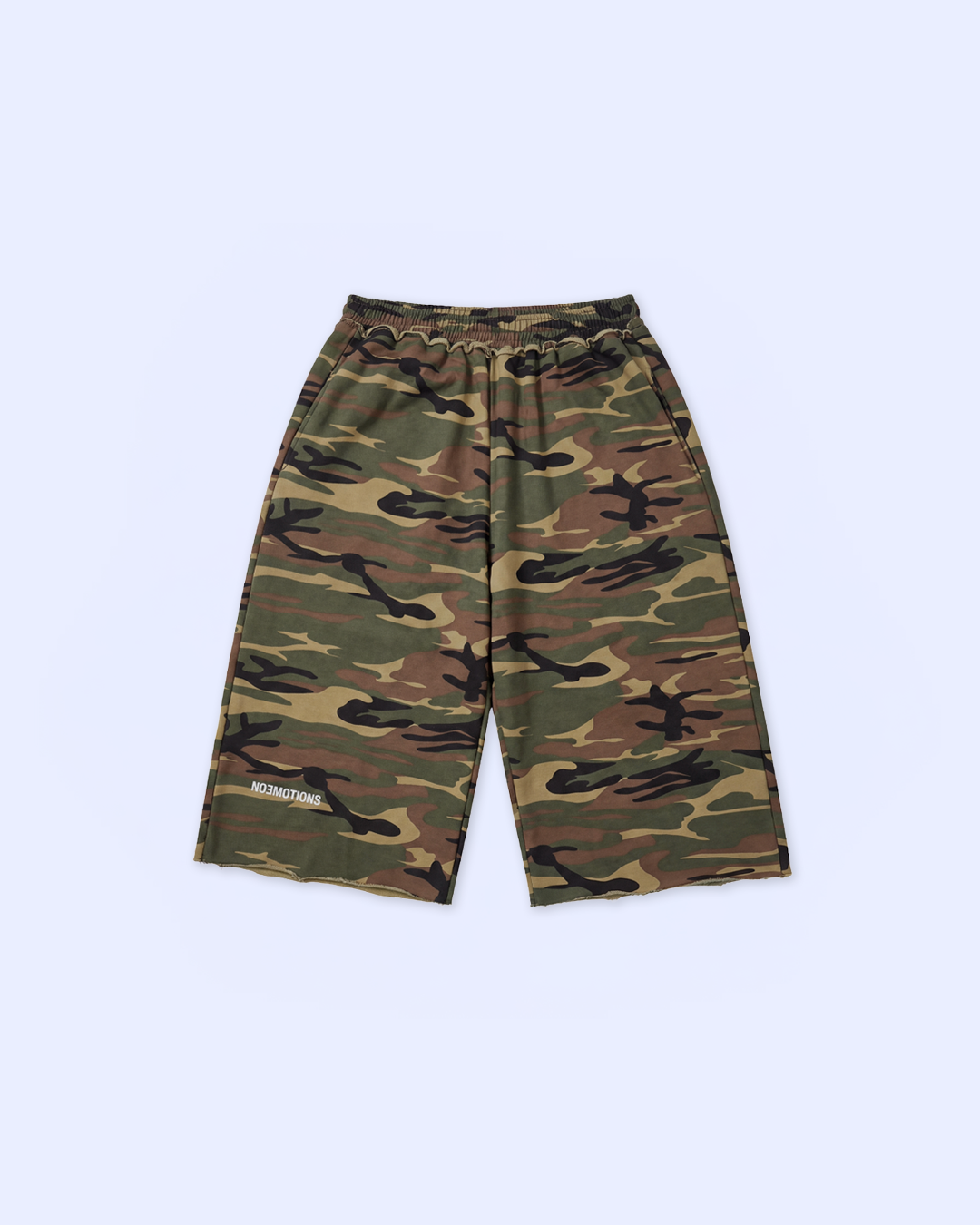 CAMO COTTOM JORTS
