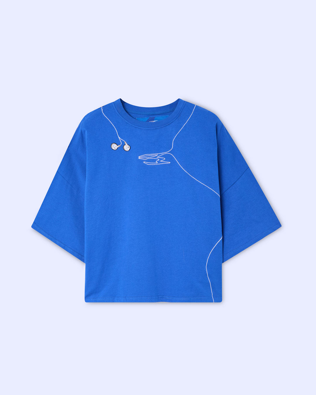 UNCOOL TEE BLUE