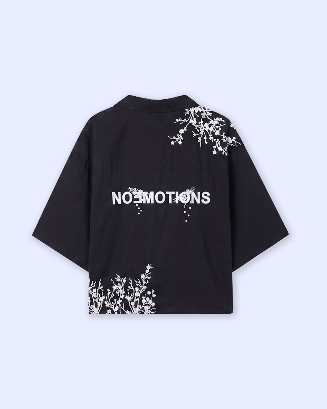 FLOWER SHIRT BLACK