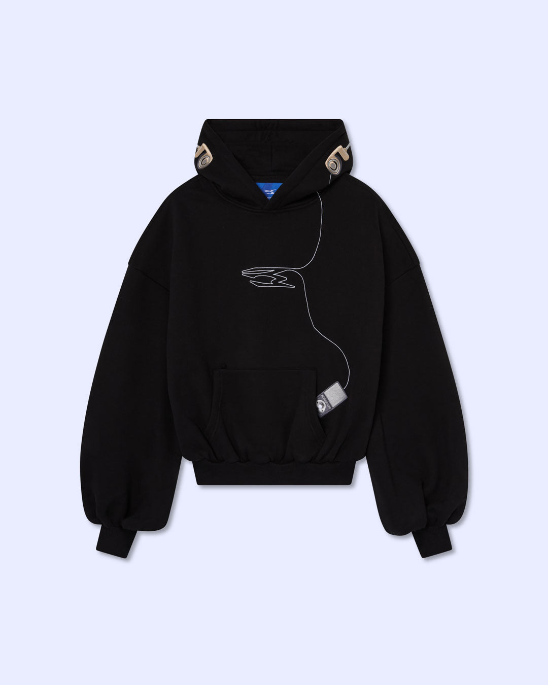 UNCOOL HOODIE BLACK