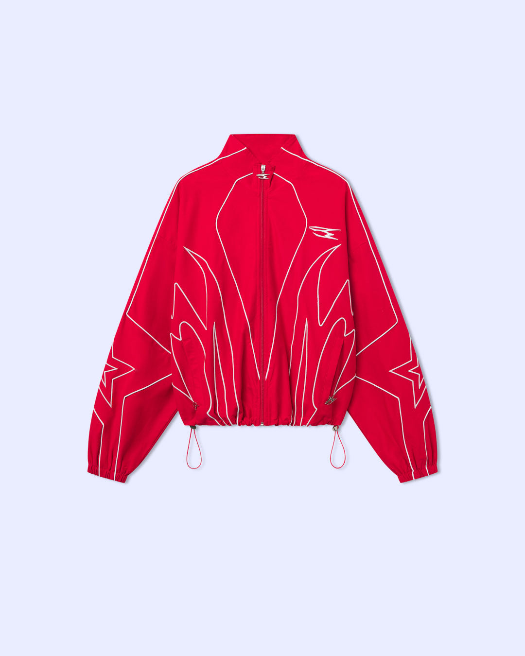 AURA TRACKSUIT TOP RED