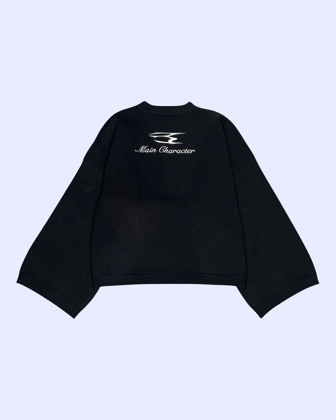 Knitted Sweater (Black)