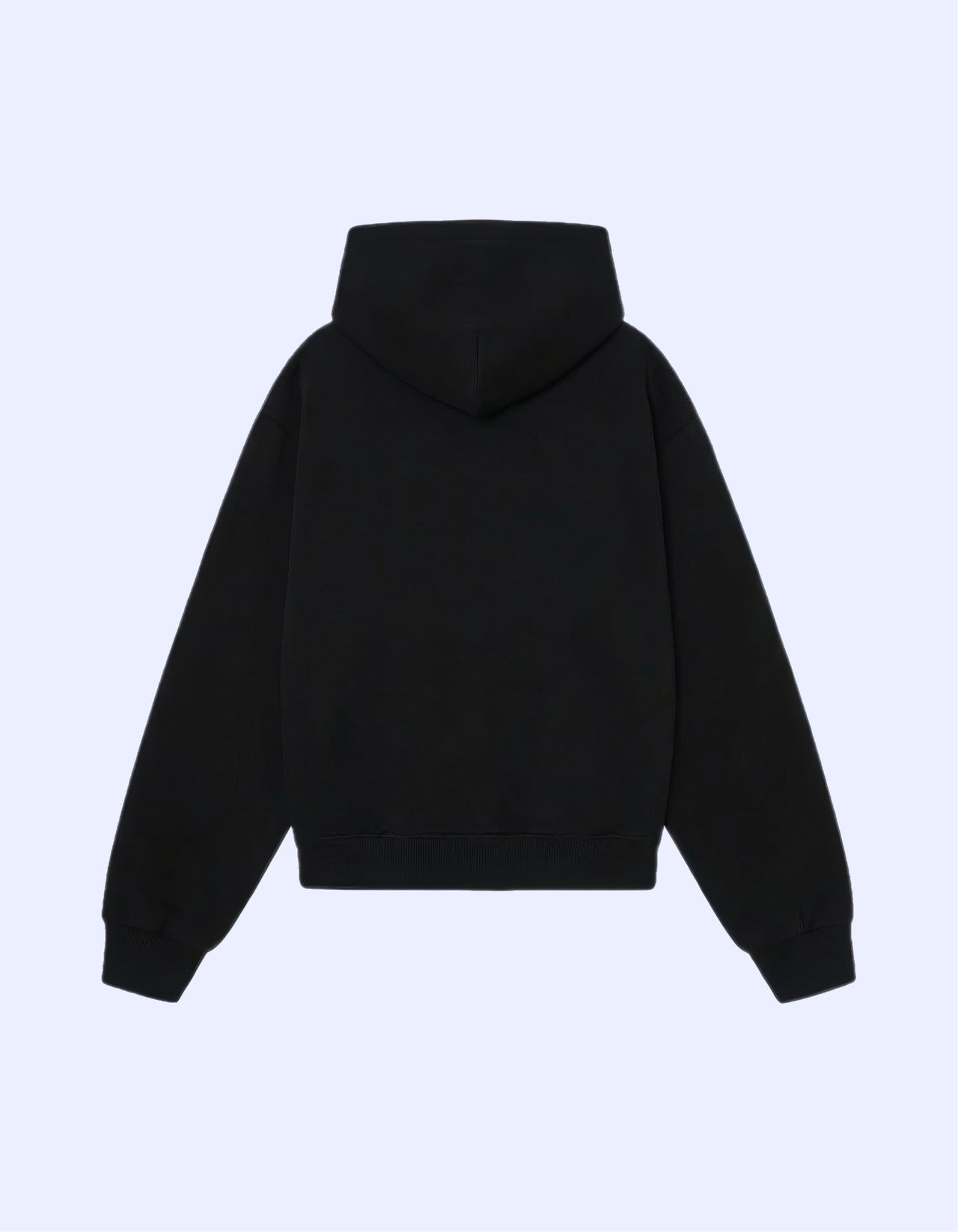 BLOSSOM ZIP HOODIE BLACK