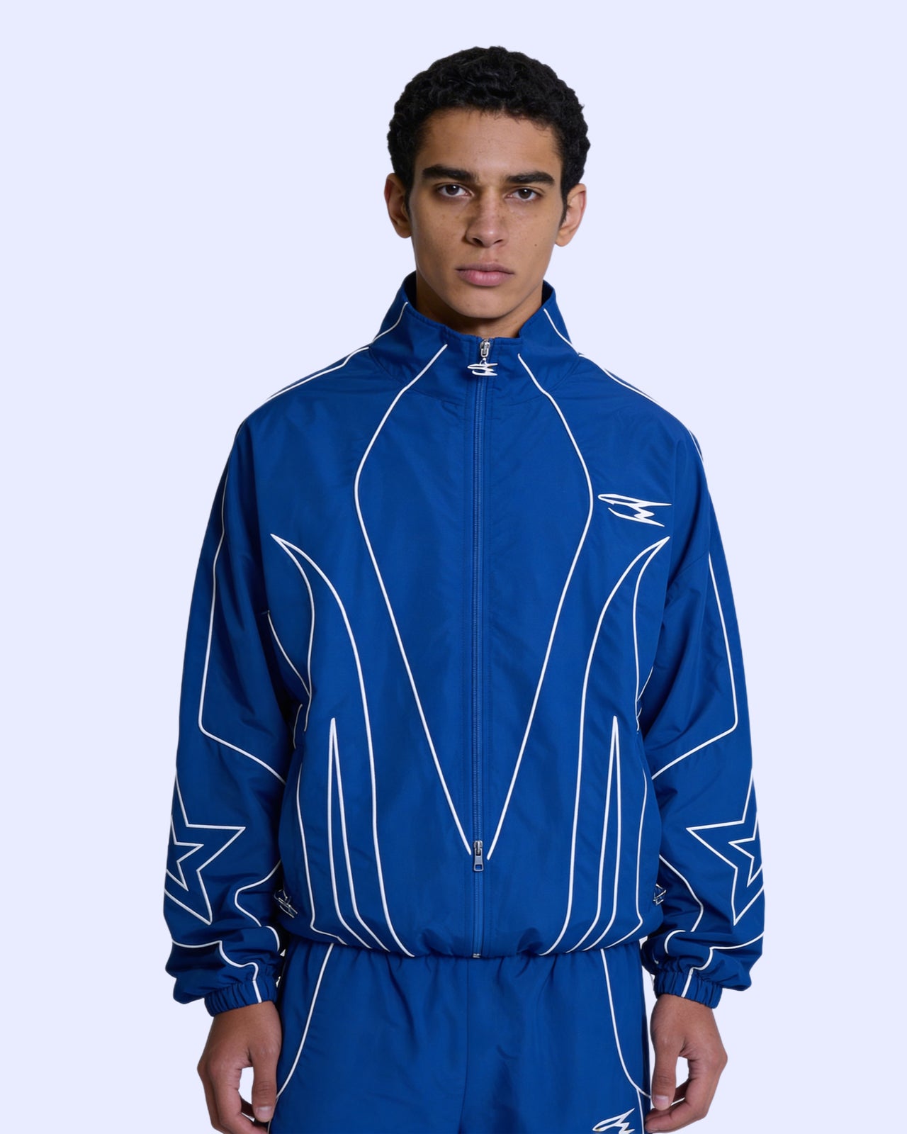 AURA TRACKSUIT TOP BLUE