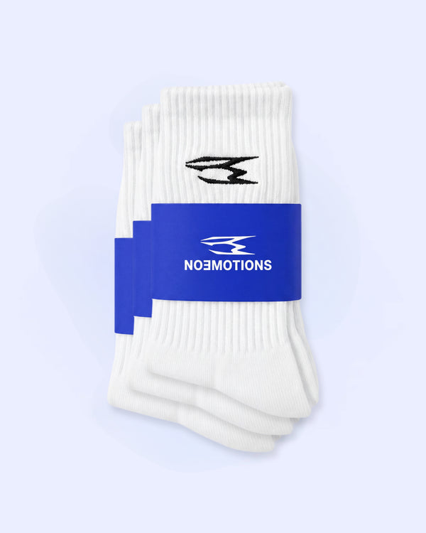 WHITE SOCKS (3 PAIR)