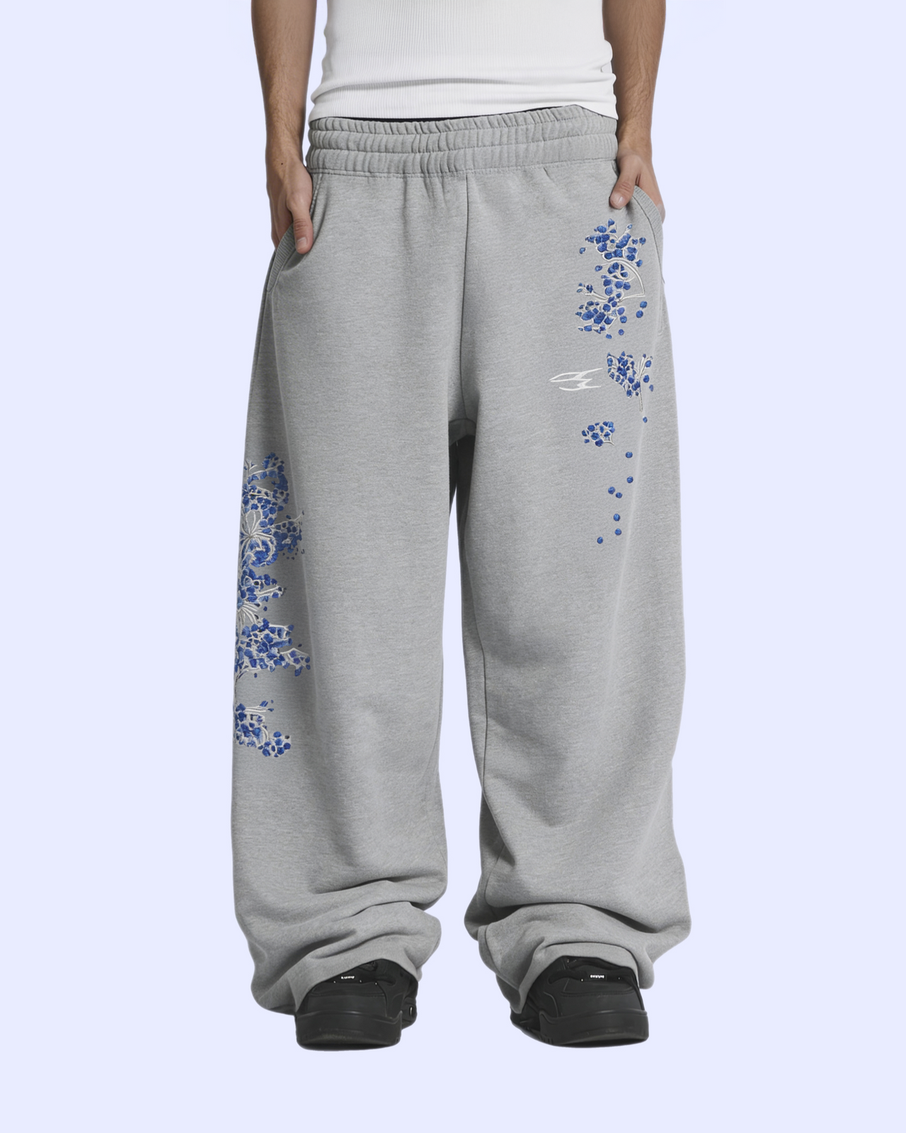BLOSSOM SWEATPANTS GREY