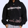 BLOSSOM ZIP HOODIE BLACK