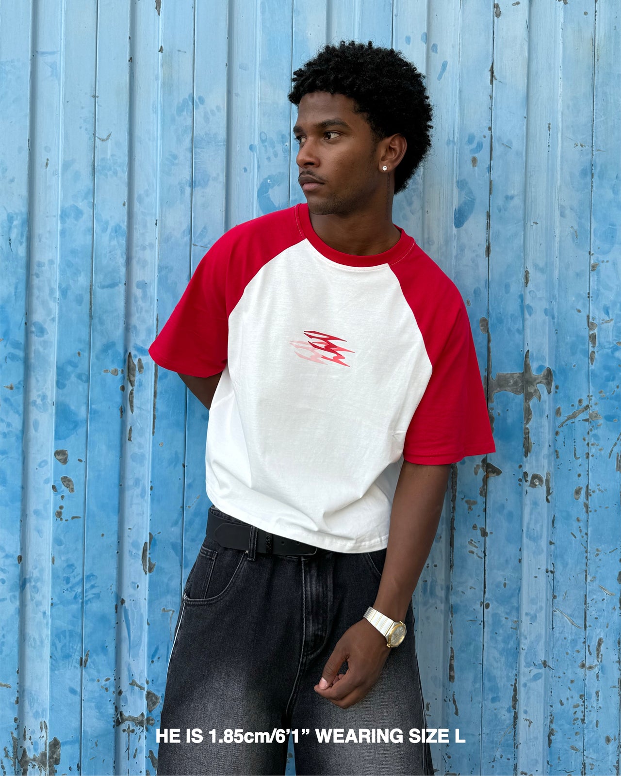 STARLOGO TEE RED