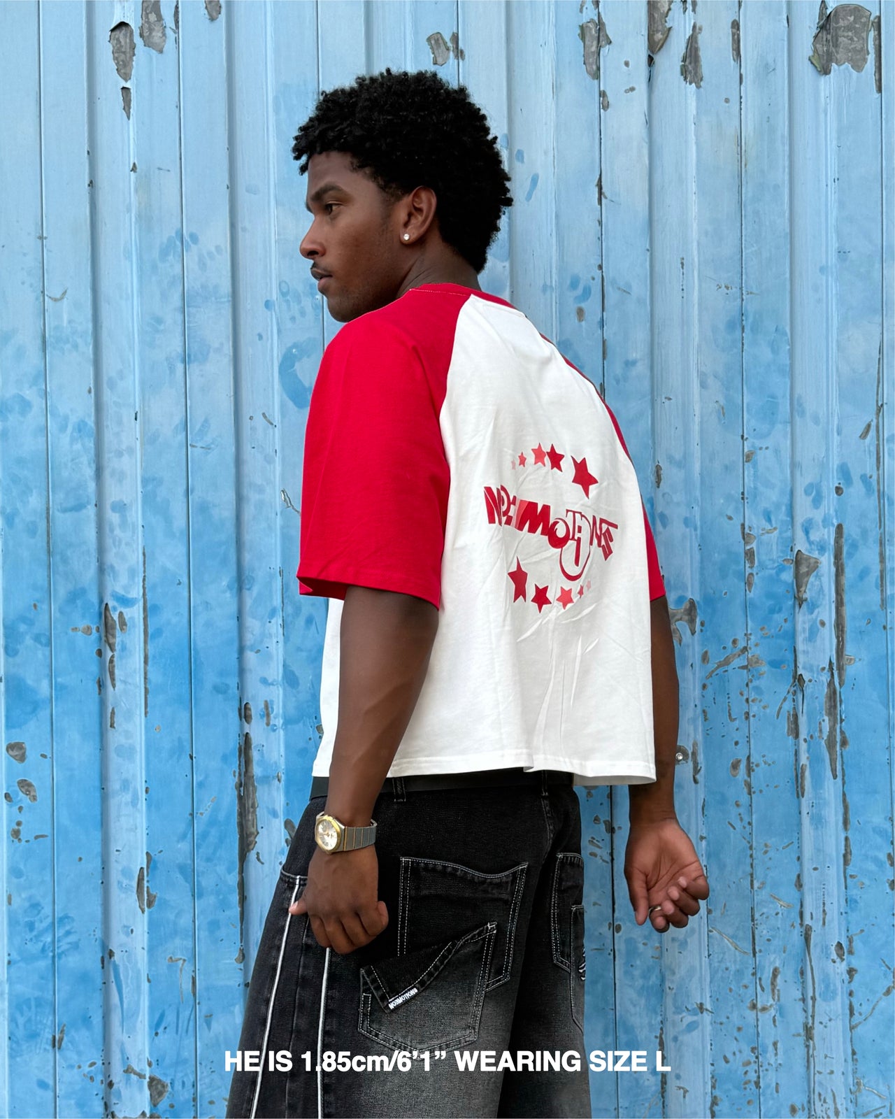 STARLOGO TEE RED