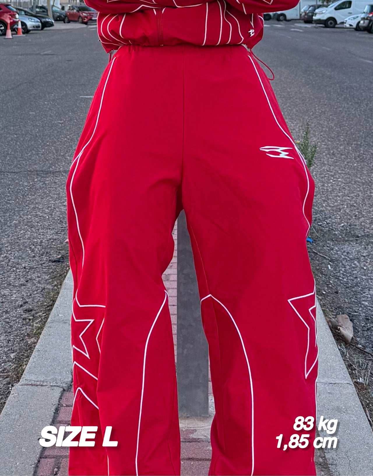AURA TRACKSUIT PANT RED