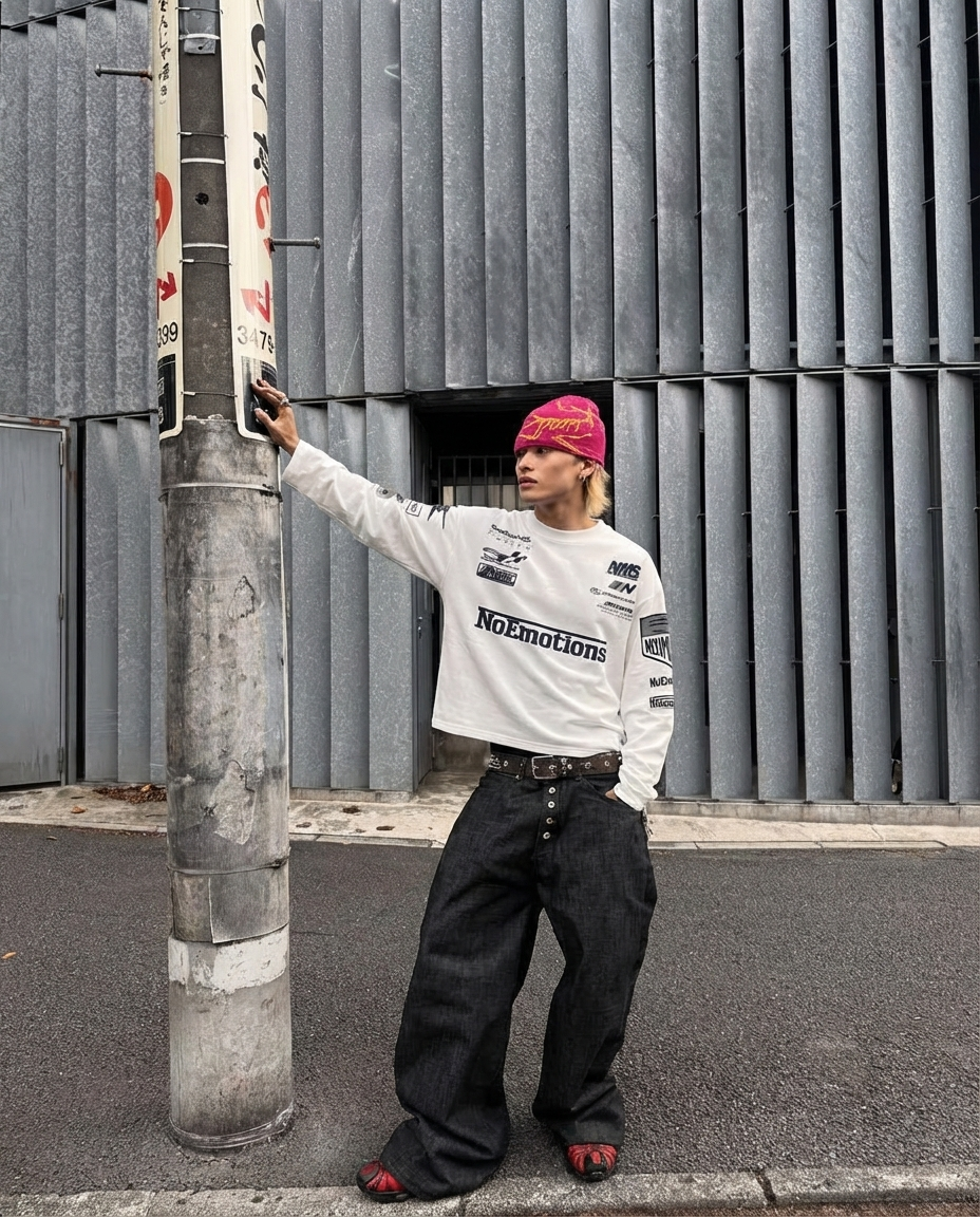 RACING LONGSLEEVE WHITE