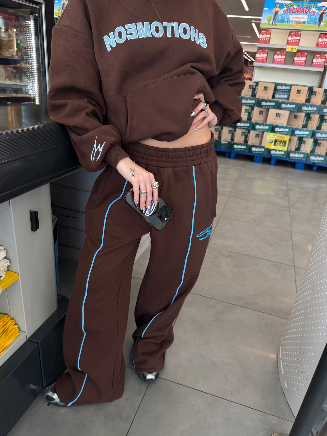 CORE HOODIE BROWN