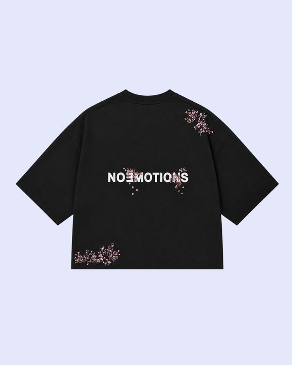 BLOSSOM TEE BLACK