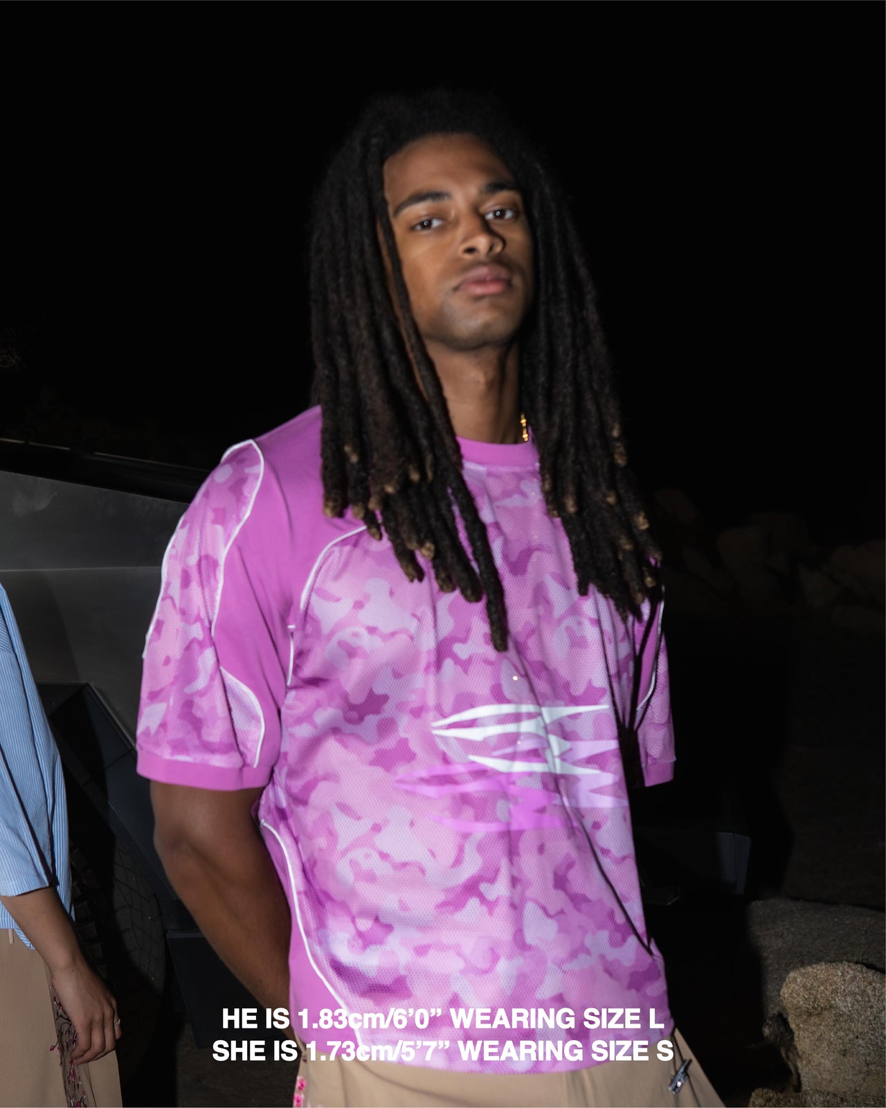 MESH TEE PINK