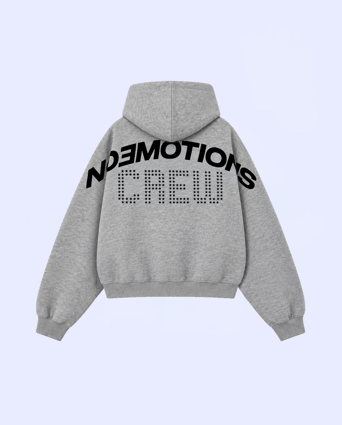 CREW HOODIE GREY