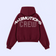 CREW HOODIE BURGUNDY