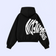 DISTORSION HOODIE BLACK