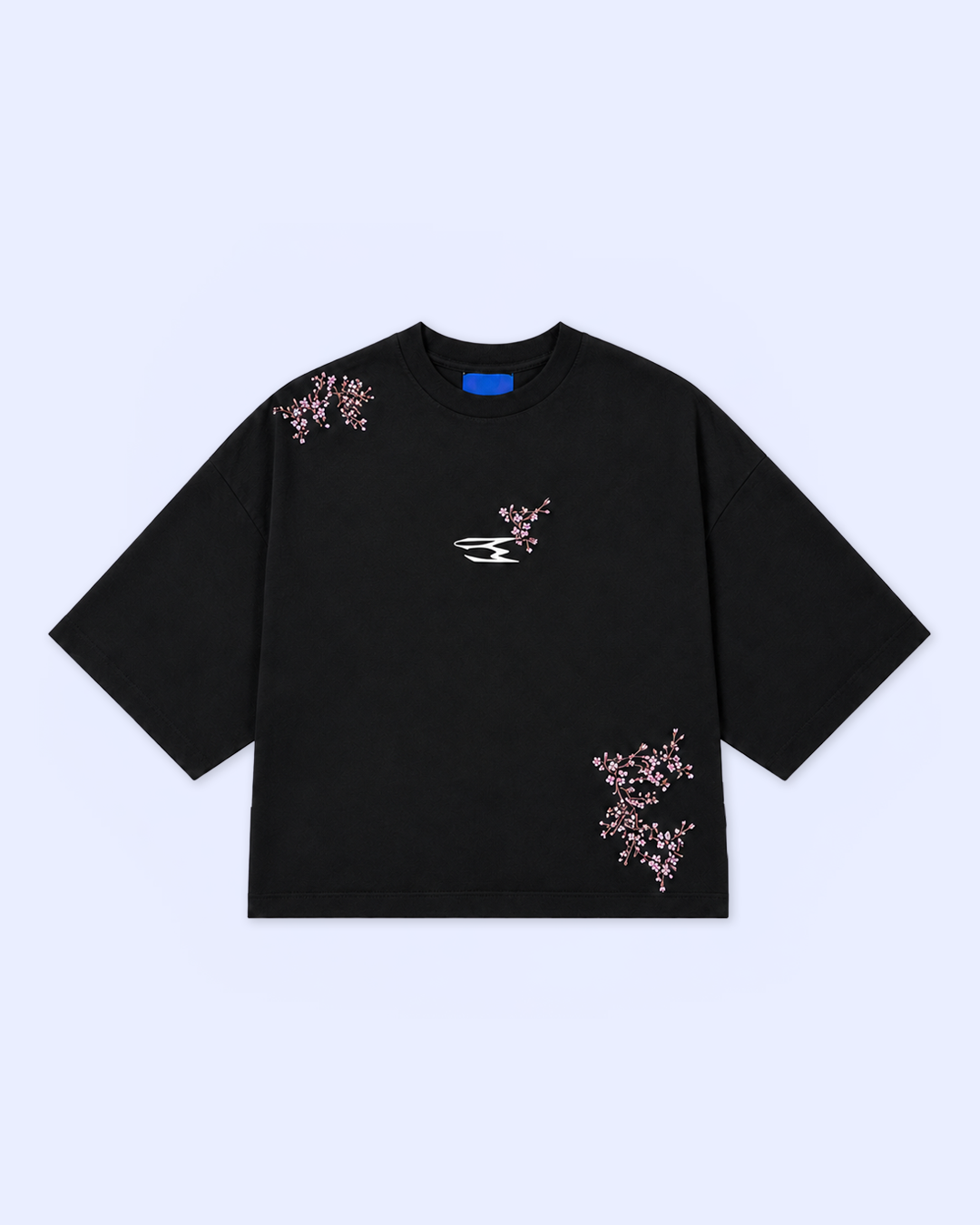 BLOSSOM TEE BLACK