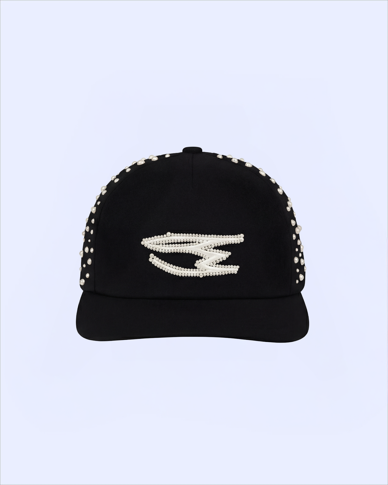 PEARL HAT BLACK