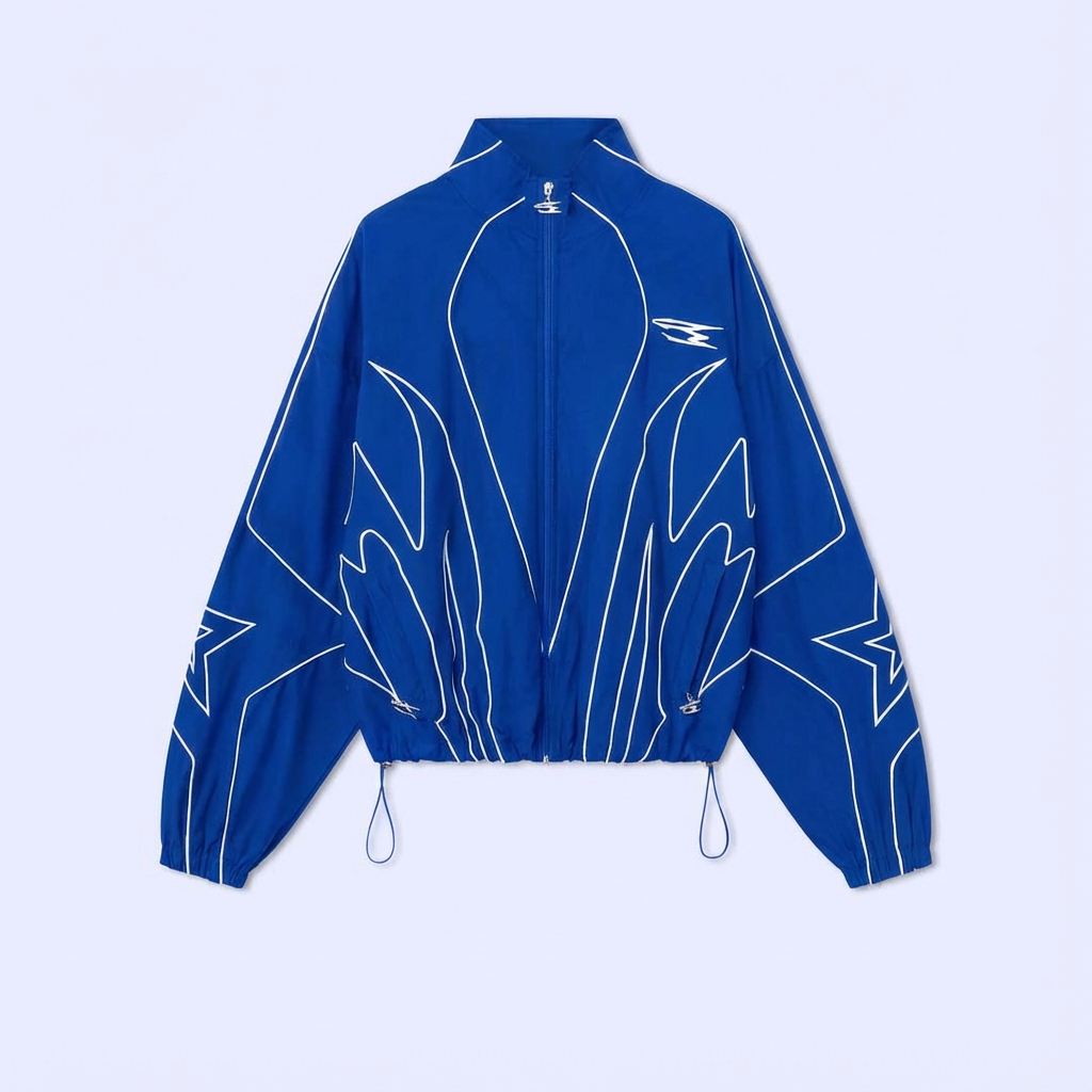 AURA TRACKSUIT TOP BLUE