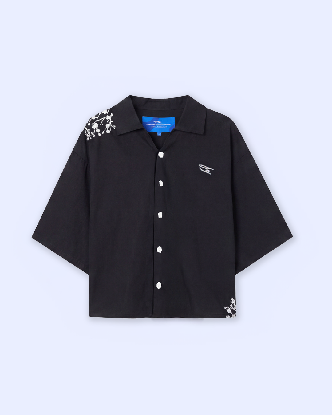 FLOWER SHIRT BLACK