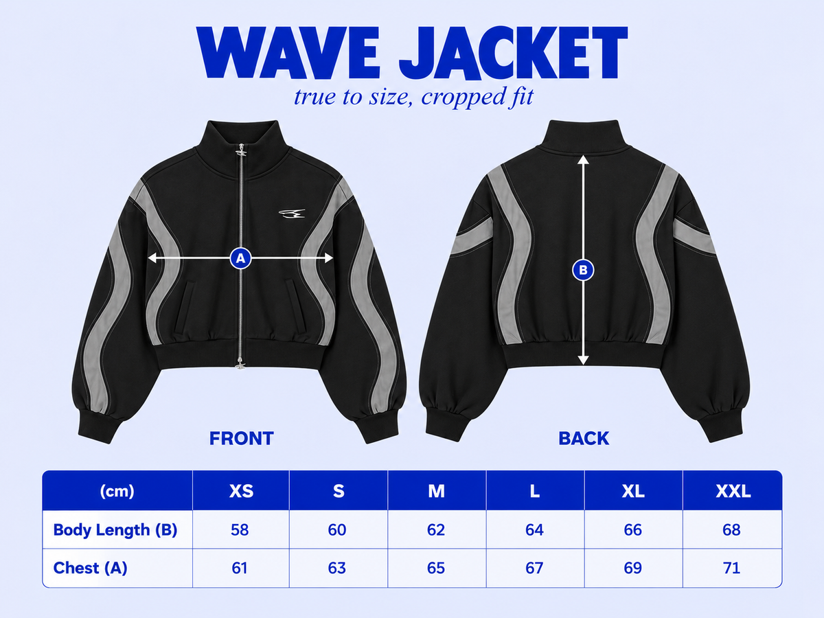 Size chart WAVE JACKET
