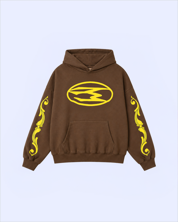HERITAGE HOODIE BROWN
