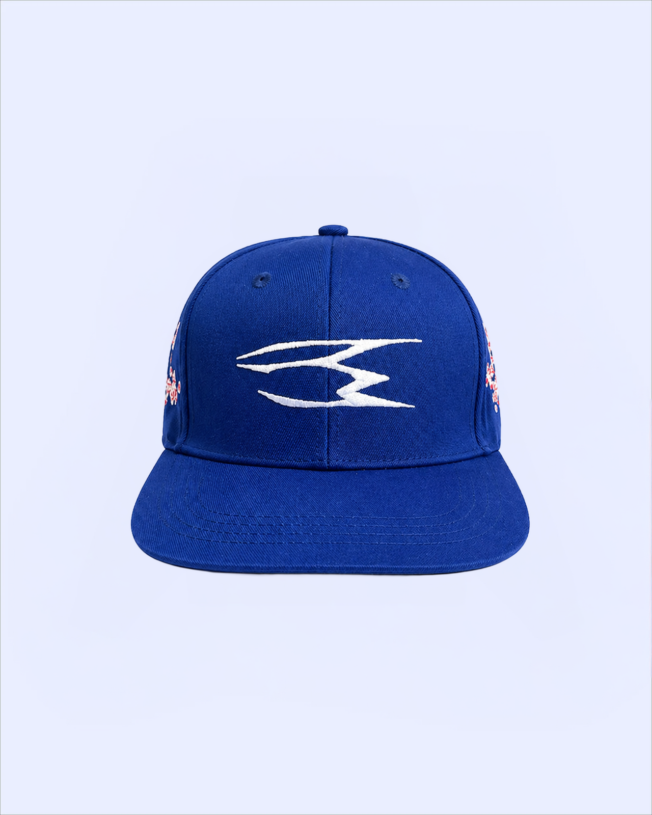 FLOWER HAT BLUE